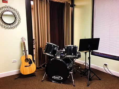 Drum Studio at Naperville Music Academy